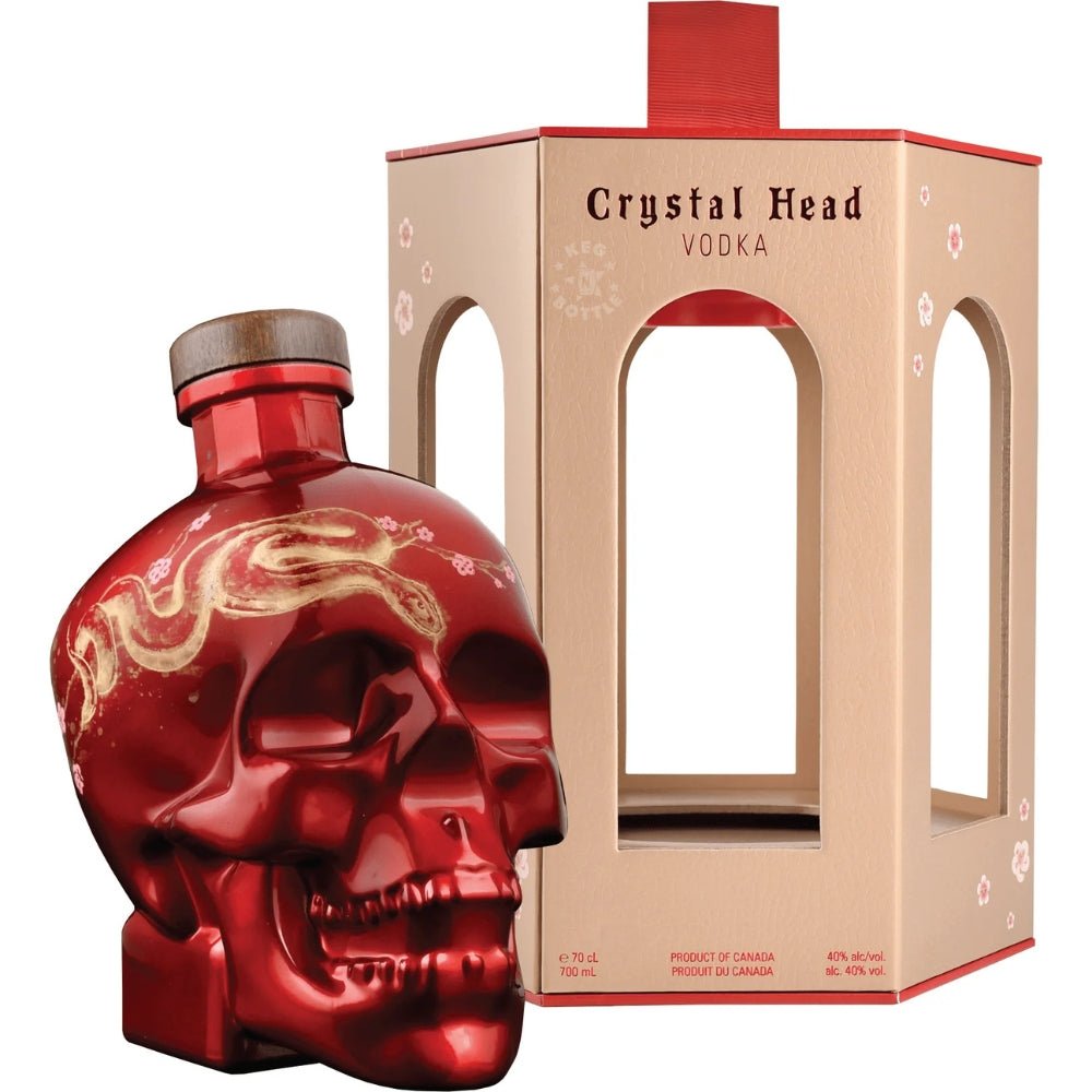 Crystal Head 2025 Lunar New Year Edition Vodka (750mL) | Keg N Bottle