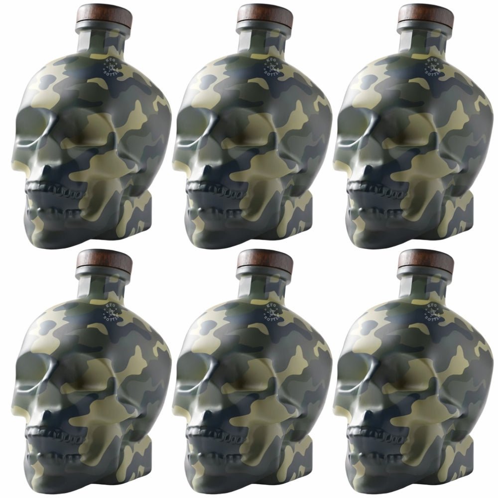 Crystal Head Camo Limited Edition Vodka 6-Pack (6 x 750mL)