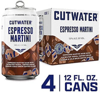 Cutwater Chocolate Espresso Martini (4pk)