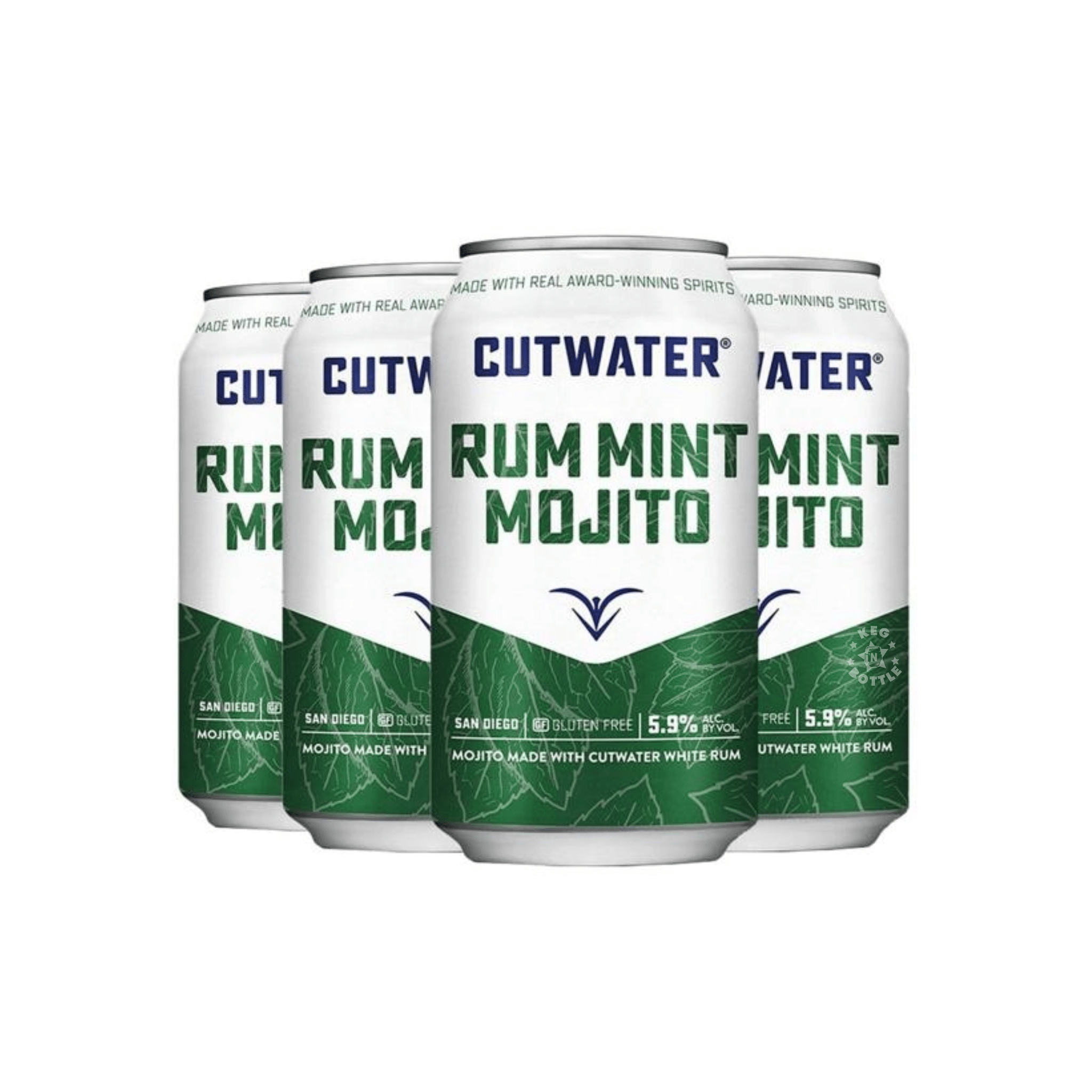 Cutwater Mint & Lime Mojito (4 Pack) | Keg N Bottle