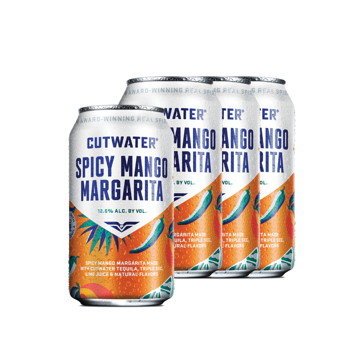 Cutwater Spicy Mango Margarita (4 Pack) | Keg N Bottle