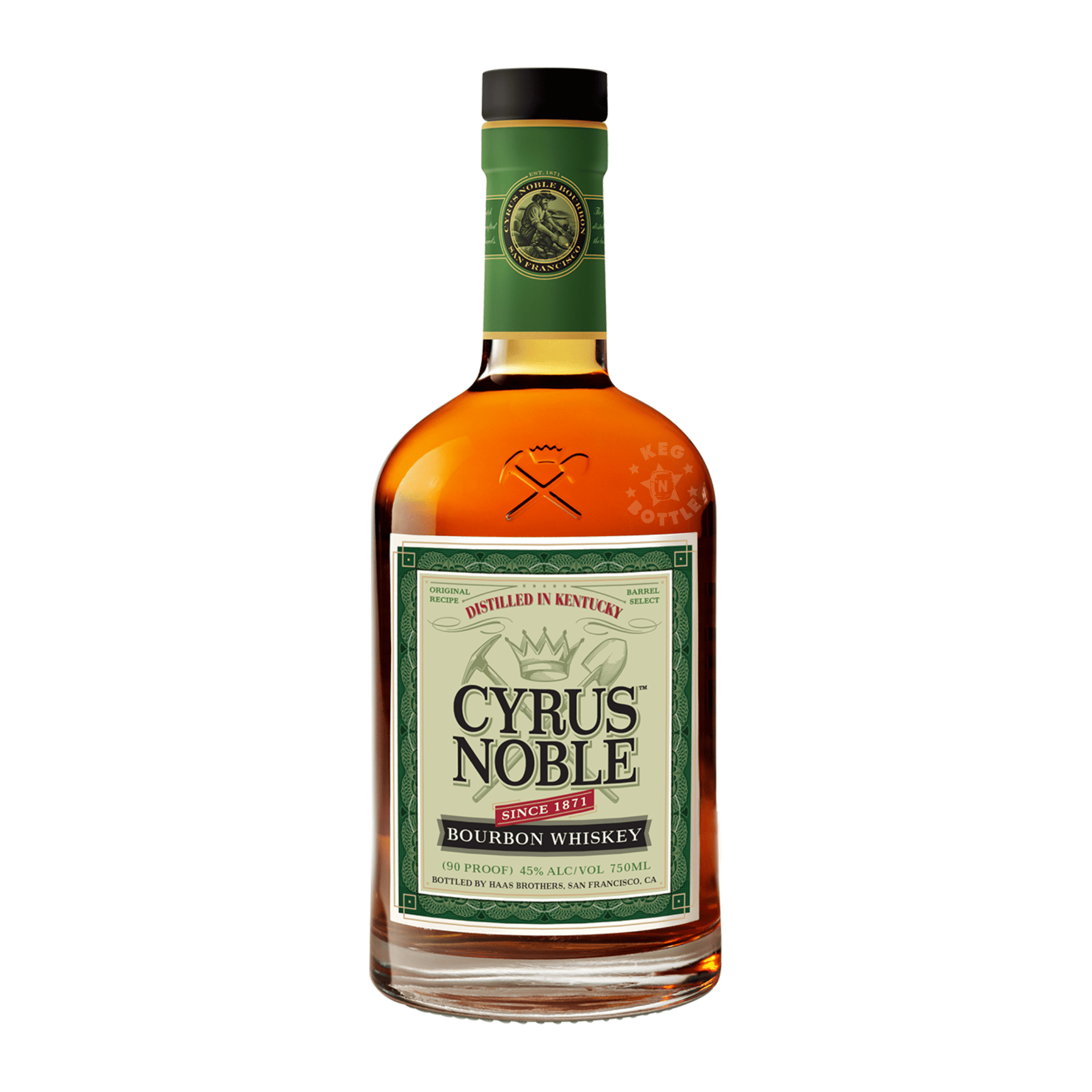 CYRUS NOBLE バーボンウイスキー　1968年 cyrus-noble-bourbon-whiskey-