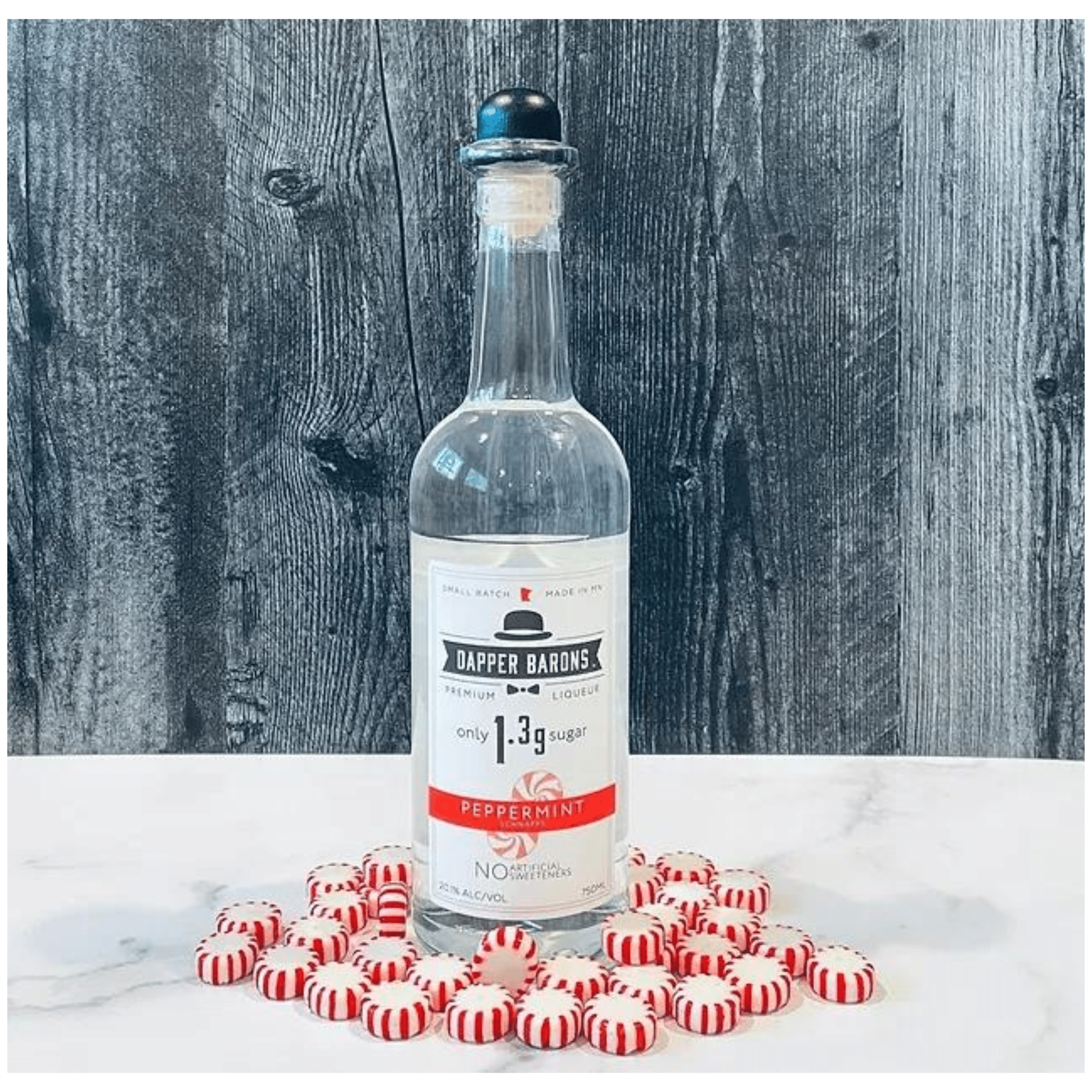 Dapper Barons Peppermint Schnapps (750 ml) - Keg N Bottle