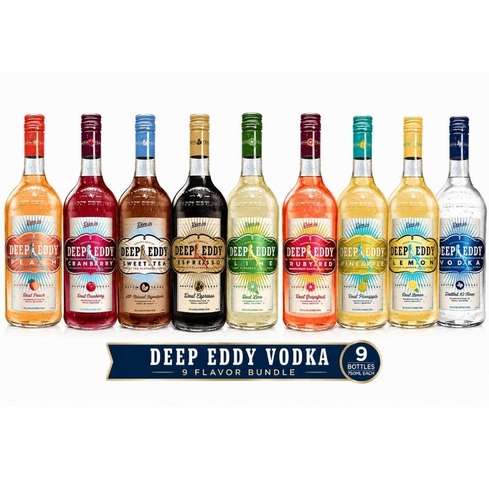 Deep Eddy Vodka 9 Flavor Bundle (9 x 750mL) 3