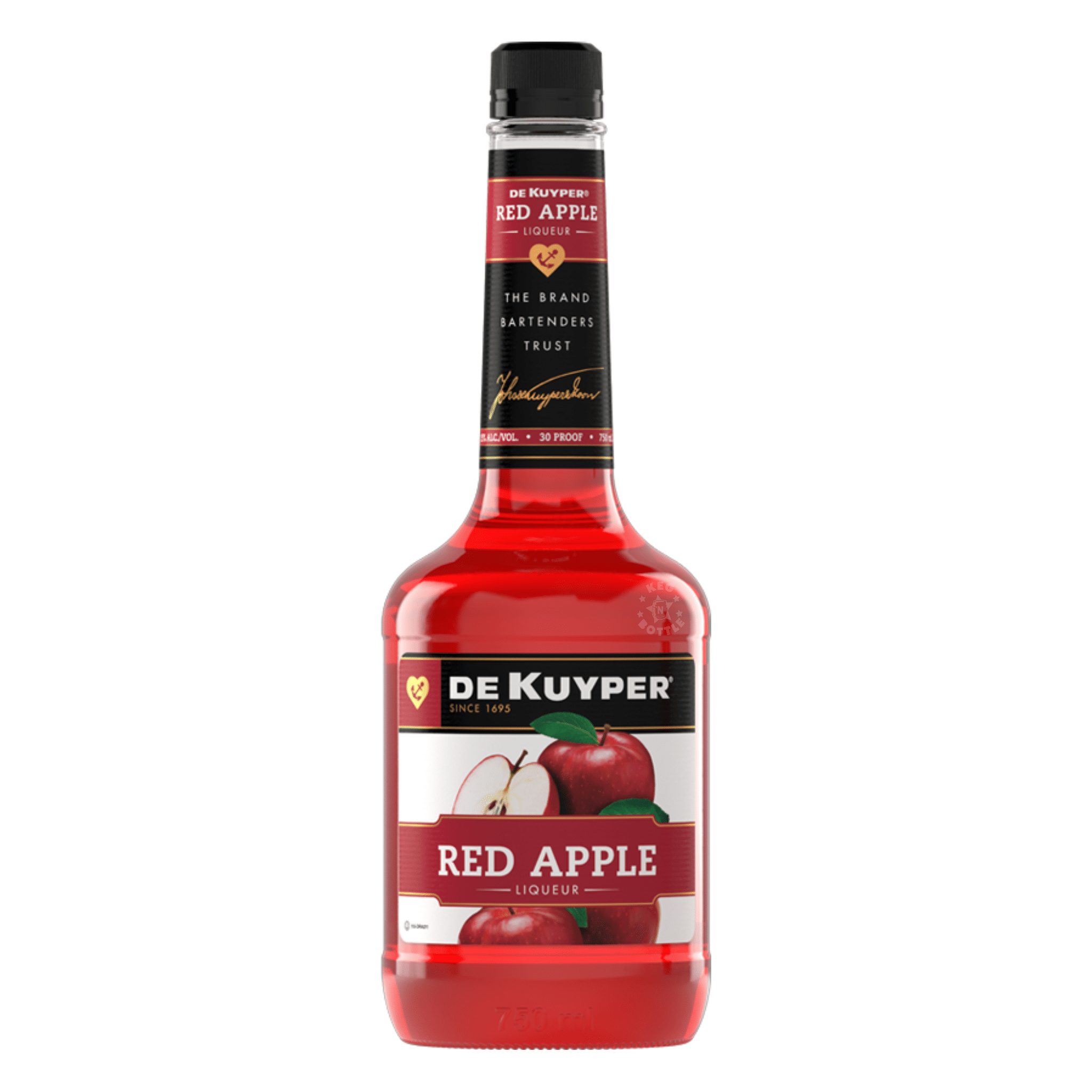Dekuyper Red Apple Liqueur (1 L) | Keg N Bottle