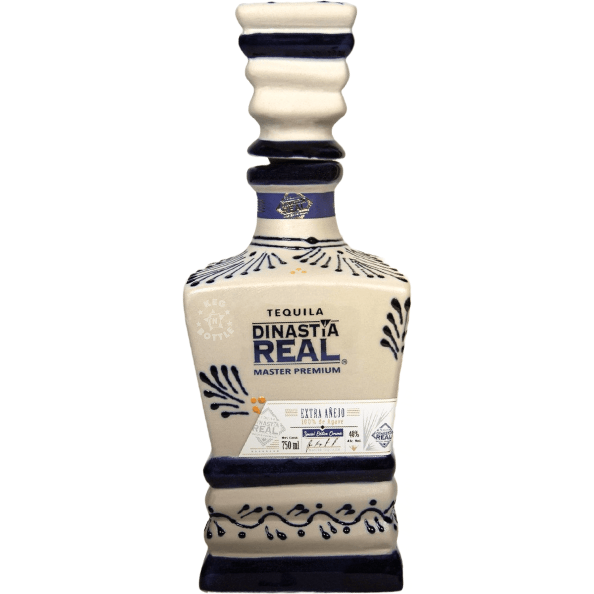 Dinastia Real Extra Añejo Ceramic Tequila (750 ml) | Keg N Bottle