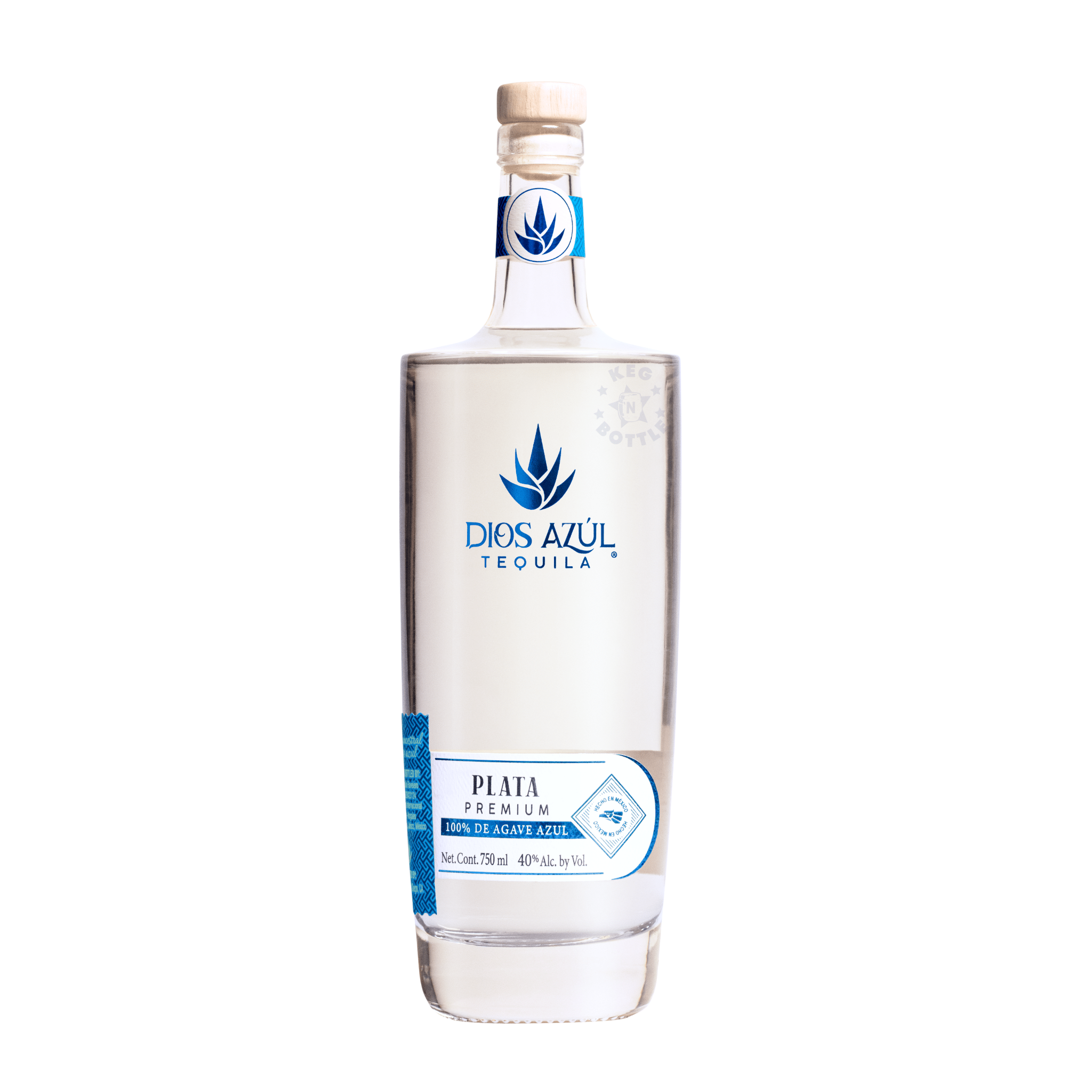 Dios Azul Plata Tequila (750 ml) - Keg N Bottle