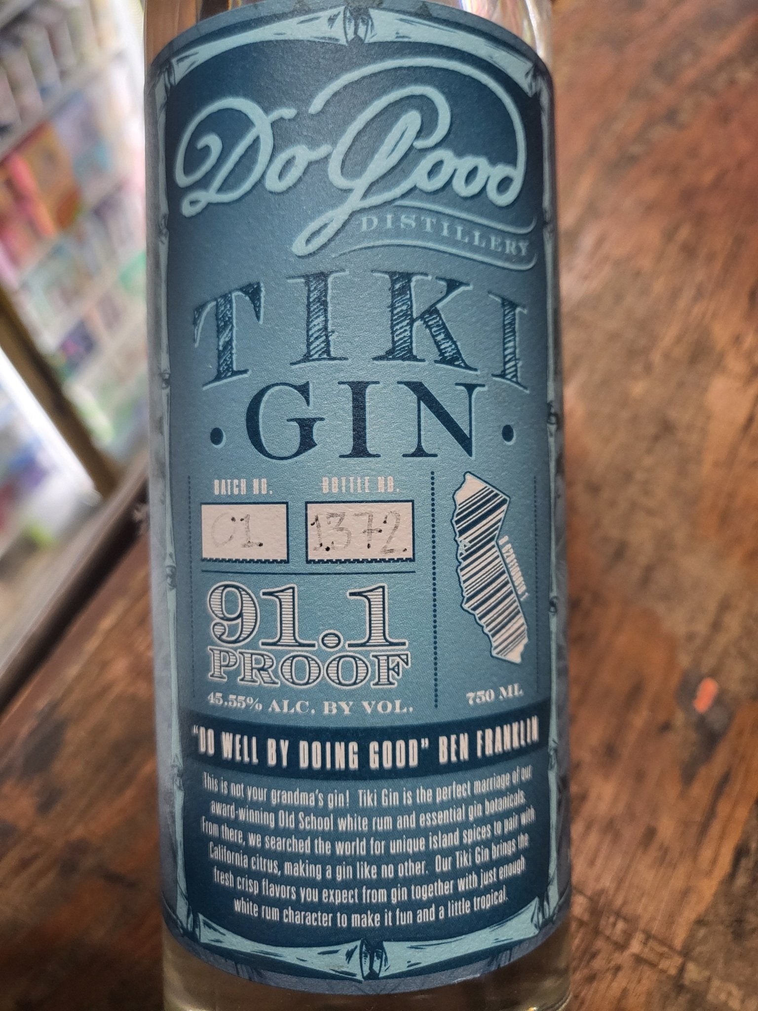 Do - Good Tiki Gin (750mL) - Keg N Bottle