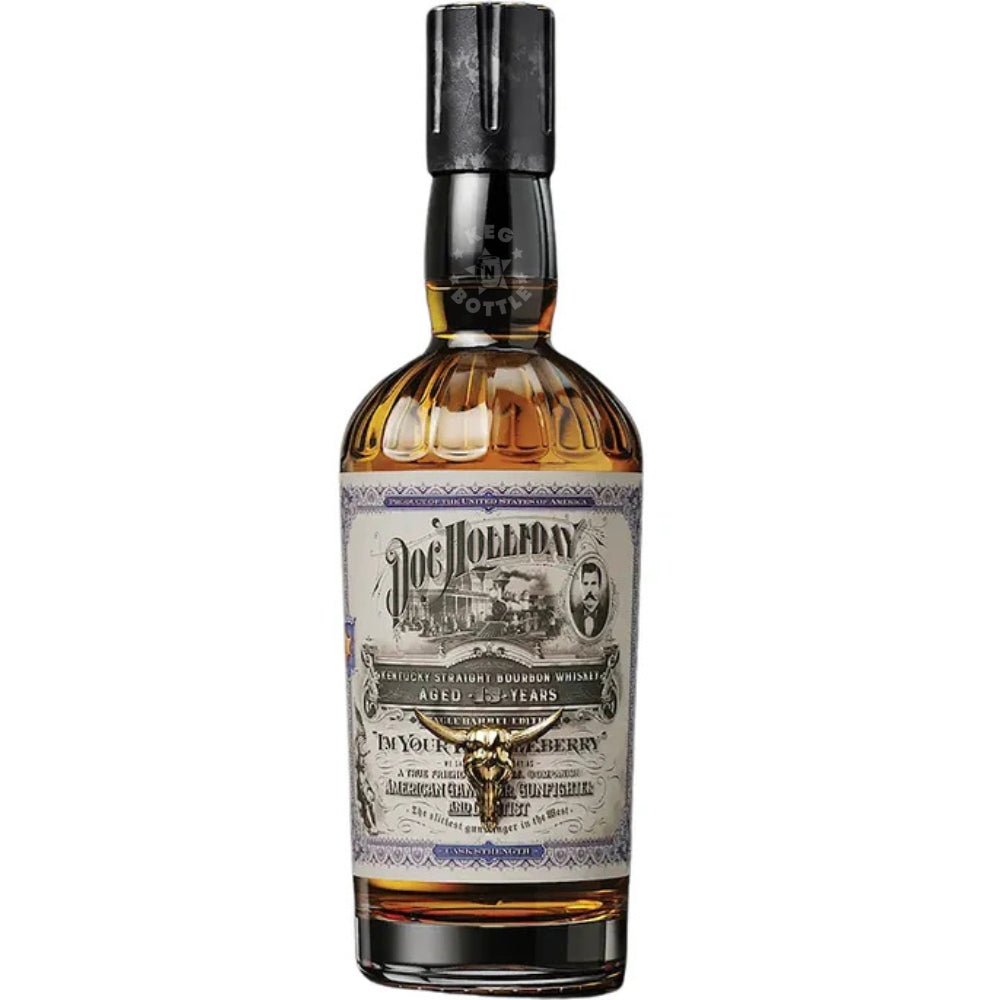 Doc Holliday 15 Year Cask Strength Straight Bourbon Whiskey (750 ml) | Keg N Bottle