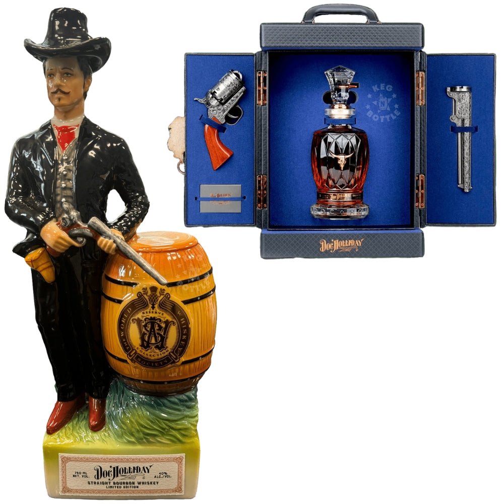 Doc Holliday 10 Year Set + Figurine Bourbon combo pack