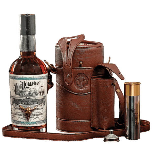 Doc Holliday 13 Year Bourbon Hunter Bag w Bullet Flask 700ml
