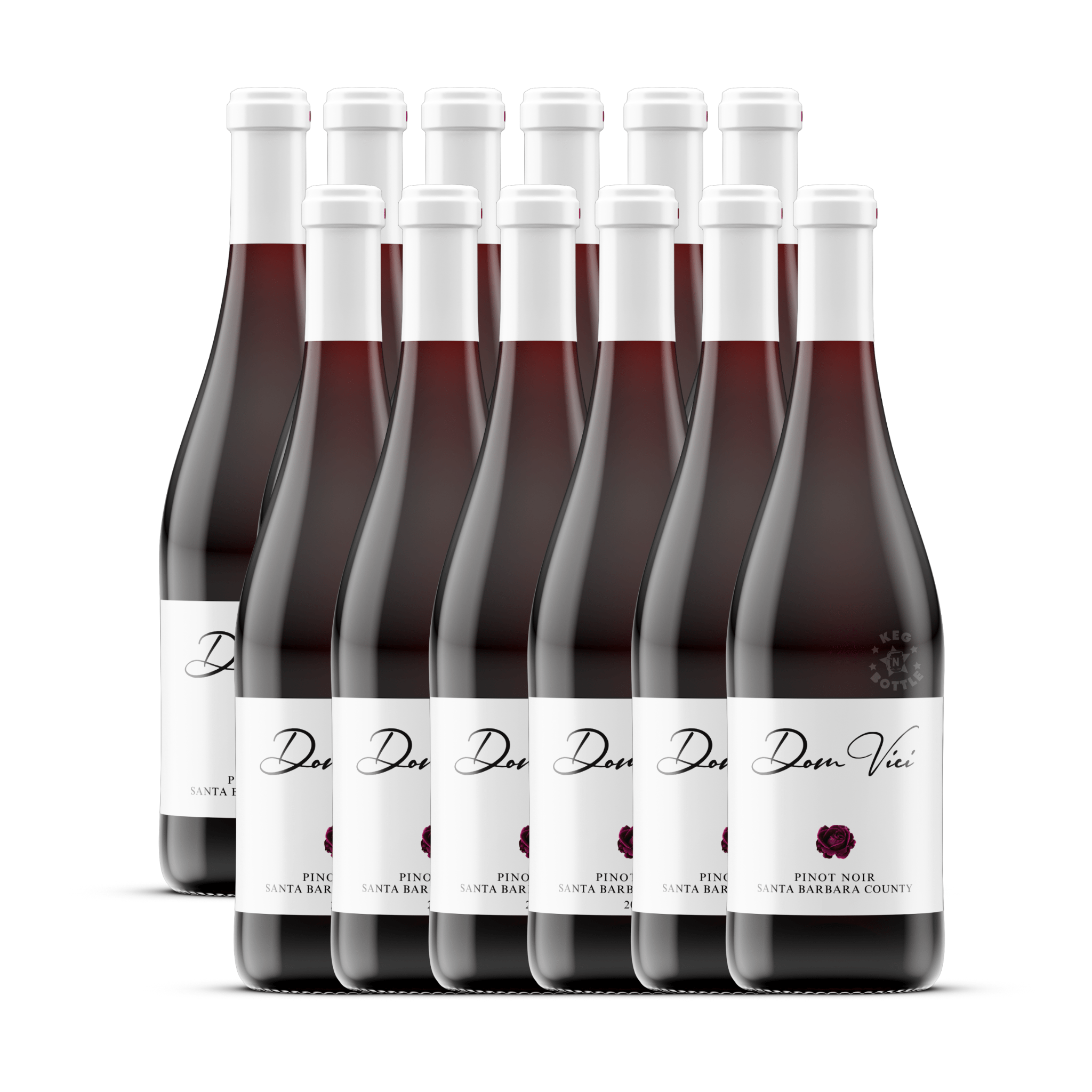 Dom Vici - Pinot Noir - Santa Barbara (12 Pack) - Keg N Bottle
