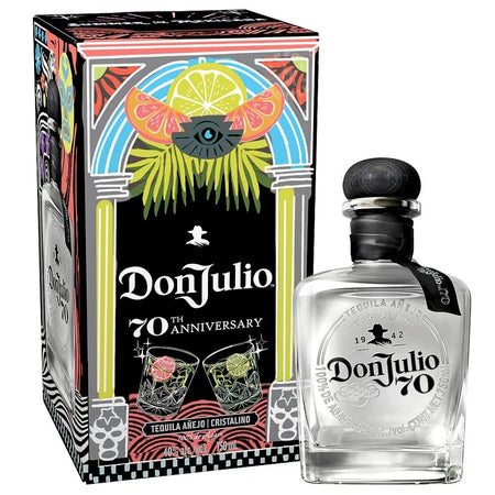Don Julio 70 Cristalino テキーラ　創業70周年記念ボトル Don Julio 70 Anniversary Cristalino Anejo Tequila | Craft Spirit Shop