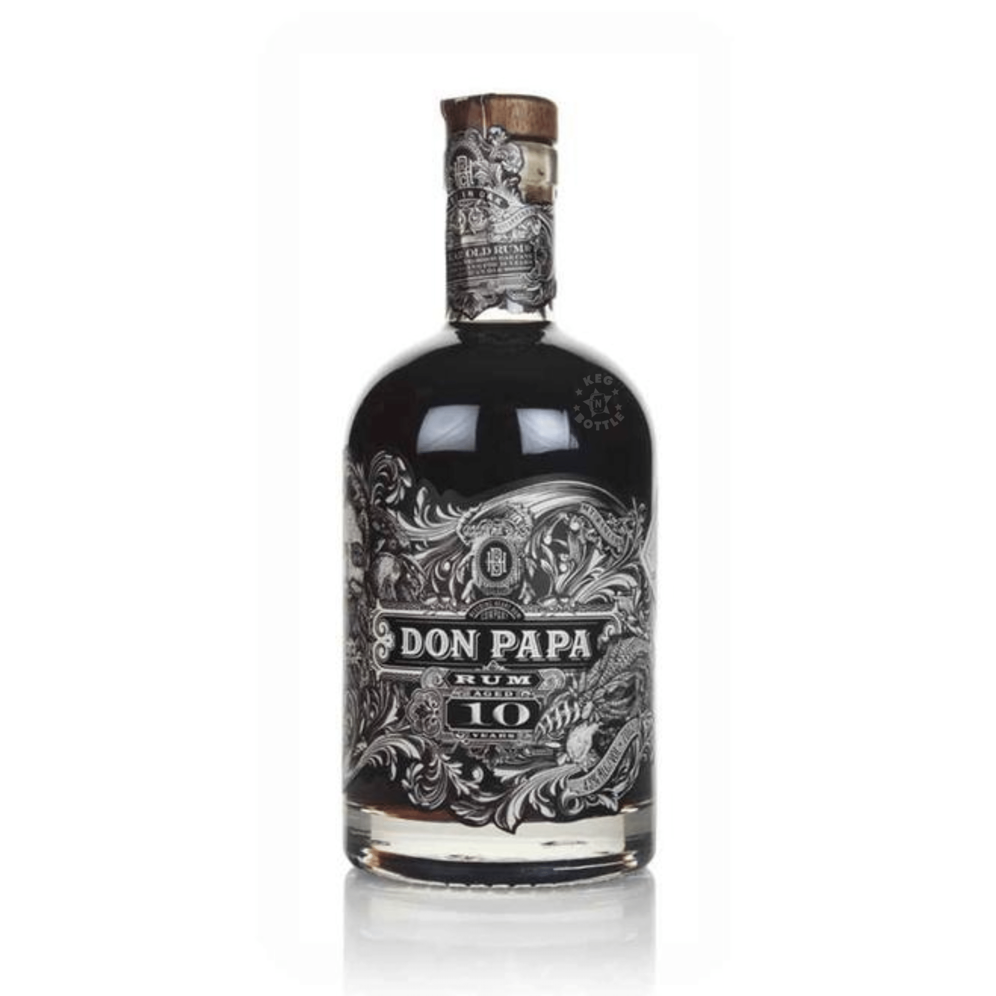 Don Papa 10 Year Rum (750 ml) | Keg N Bottle