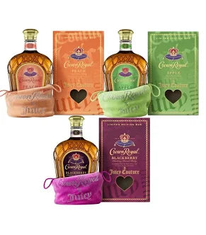 Crown Royal Whisky X Juicy Couture Combo Pack (3x750mL)