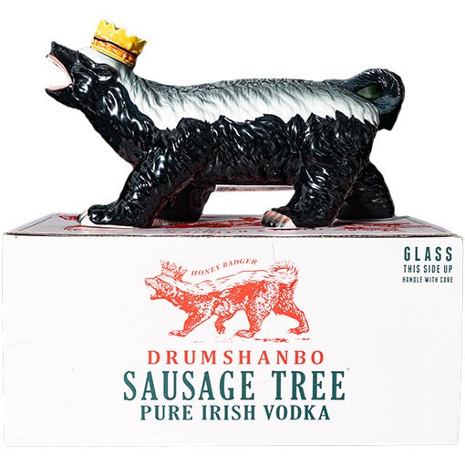 Drumshanbo Irish Vodka Sausage Tree Honey Badger Edition (700mL) | Keg N Bottle