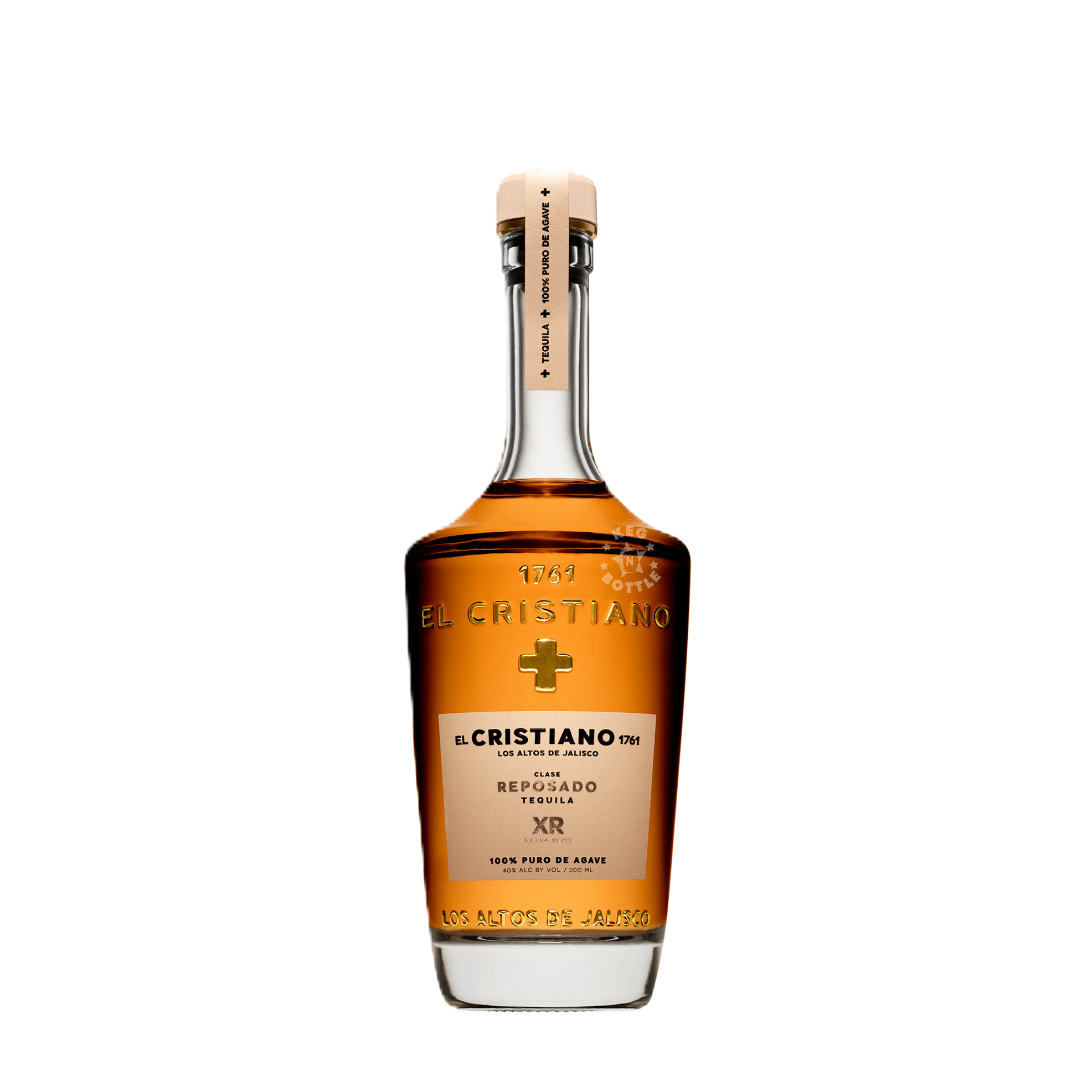 El Cristiano Reposado XR Tequila (200 ml) | Keg N Bottle