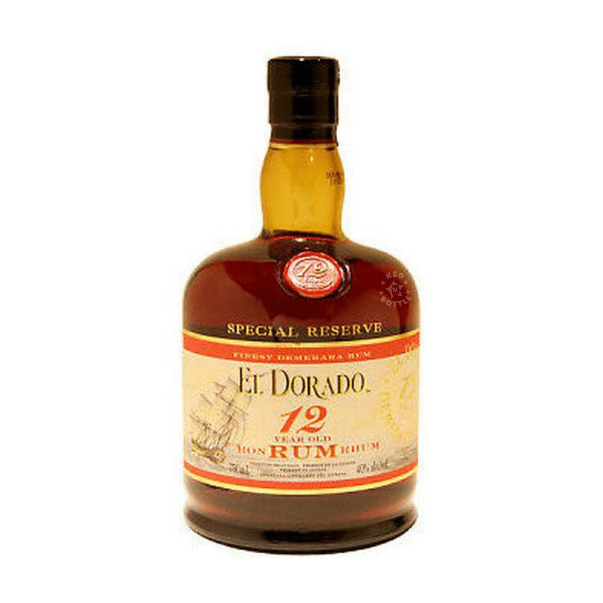 El Dorado 12 Year Rum (750 ml) - Keg N Bottle