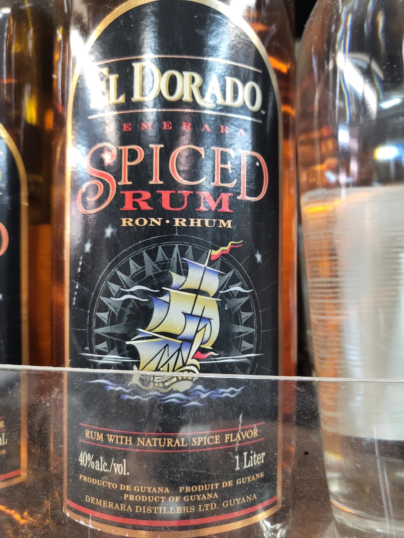 El Dorado Spiced Rum (1 L) - Keg N Bottle
