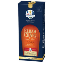 Elijah Craig Ryder Cup 2025 Edition Toasted Sugar Maple & Applewood Staves Bourbon Whiskey (750mL)