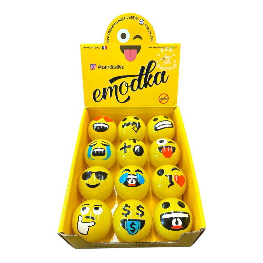 Emodka Emoji Vodka Shots (12 Pack) | Keg N Bottle