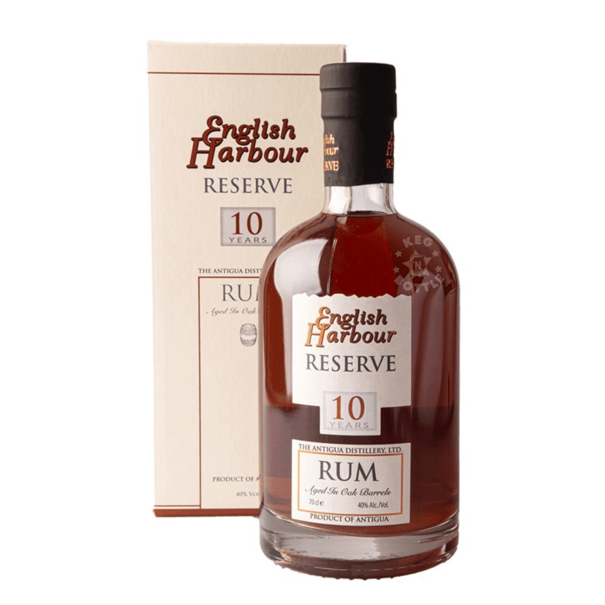 English Harbour 10 Year Rum (750 ml) | Keg N Bottle