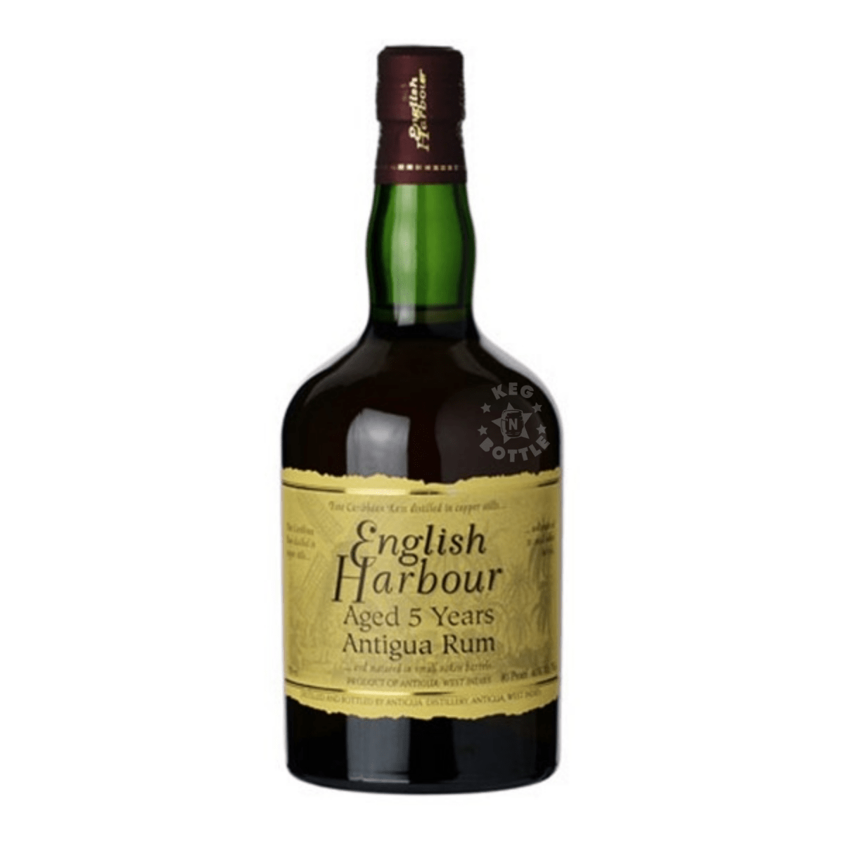 English Harbour 5 Year Rum (750 ml) | Keg N Bottle
