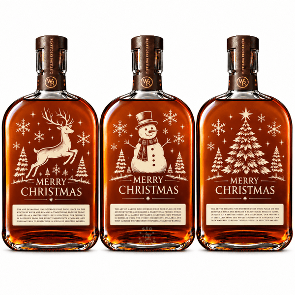 古酒 サントリー 木馬型ボトル merry chirstmas Engraved Christmas Woodford Reserve Bourbon Whiskey (750mL) | Keg