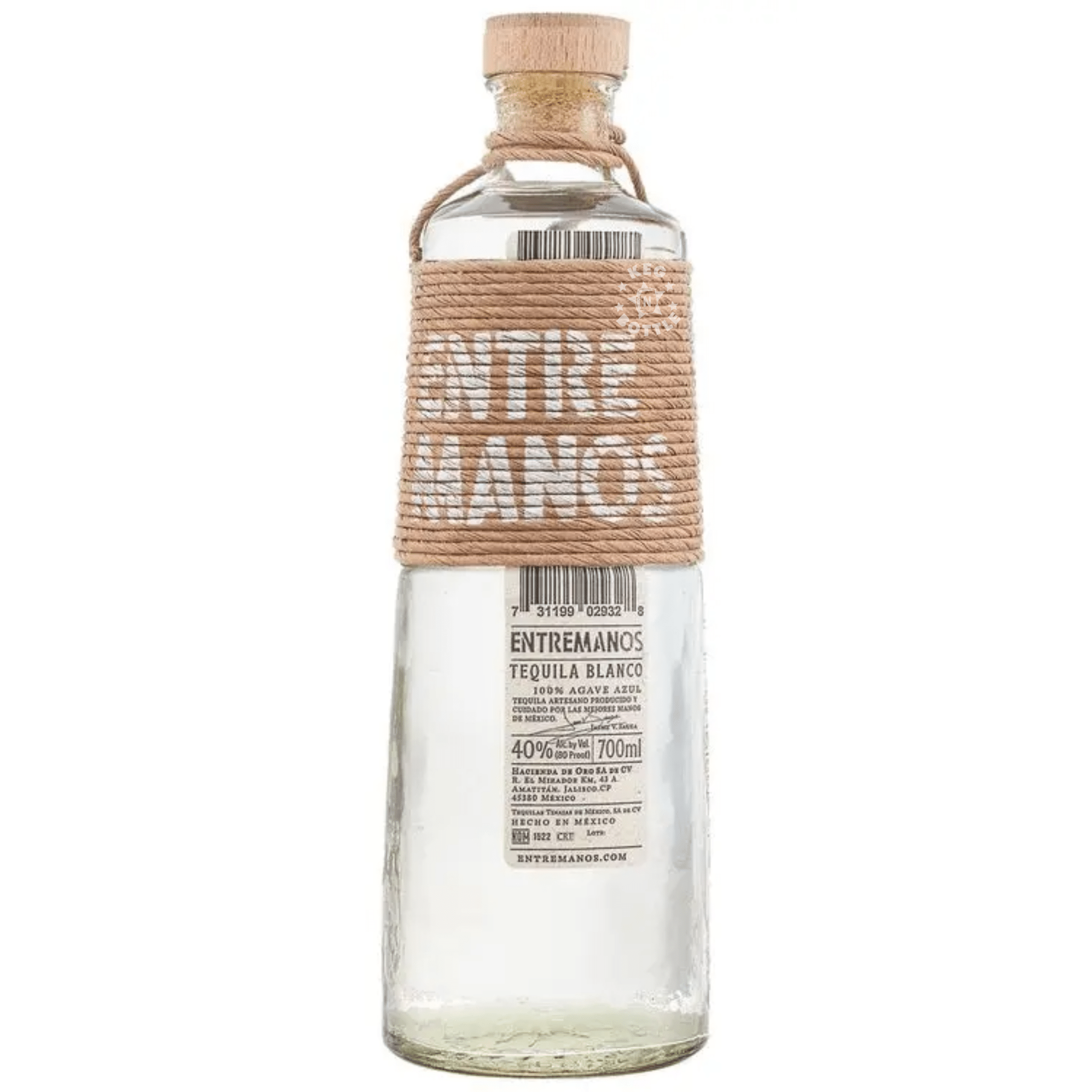 Entremanos Tequila Blanco (750 ml) - Keg N Bottle