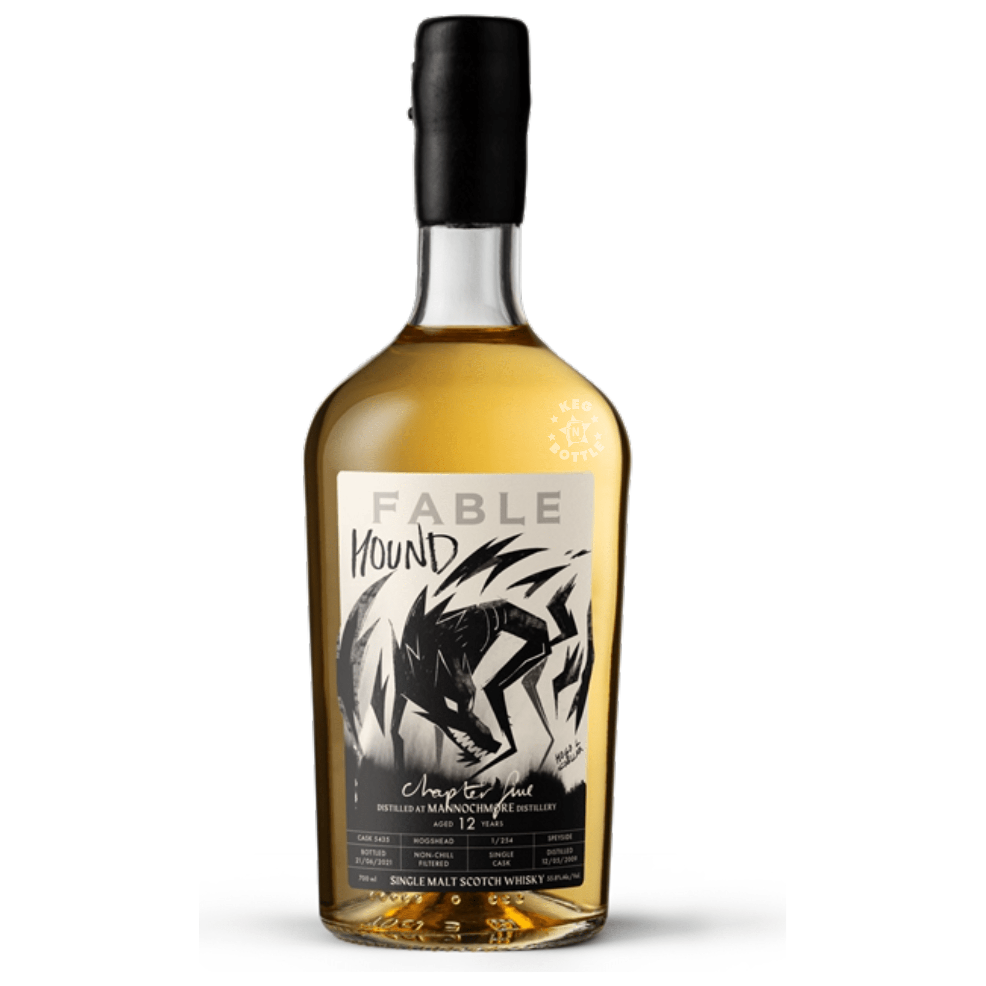 Fable Hound Chapter 5 Mannochmore 12 YearWhisky (750 ml) | Keg N Bottle