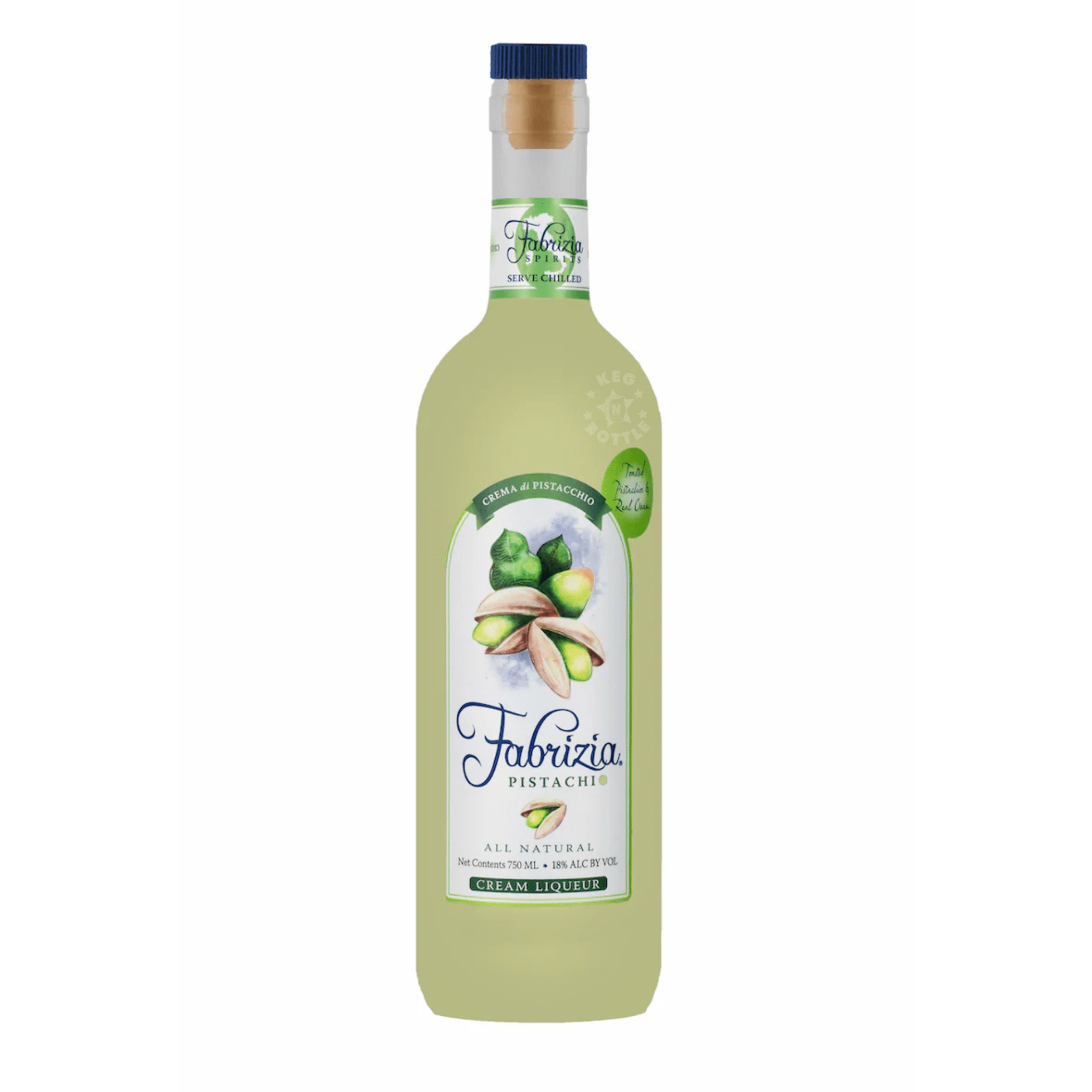 Fabrizia Crema Di Pistacchio Liqueur (750 ml) - Keg N Bottle