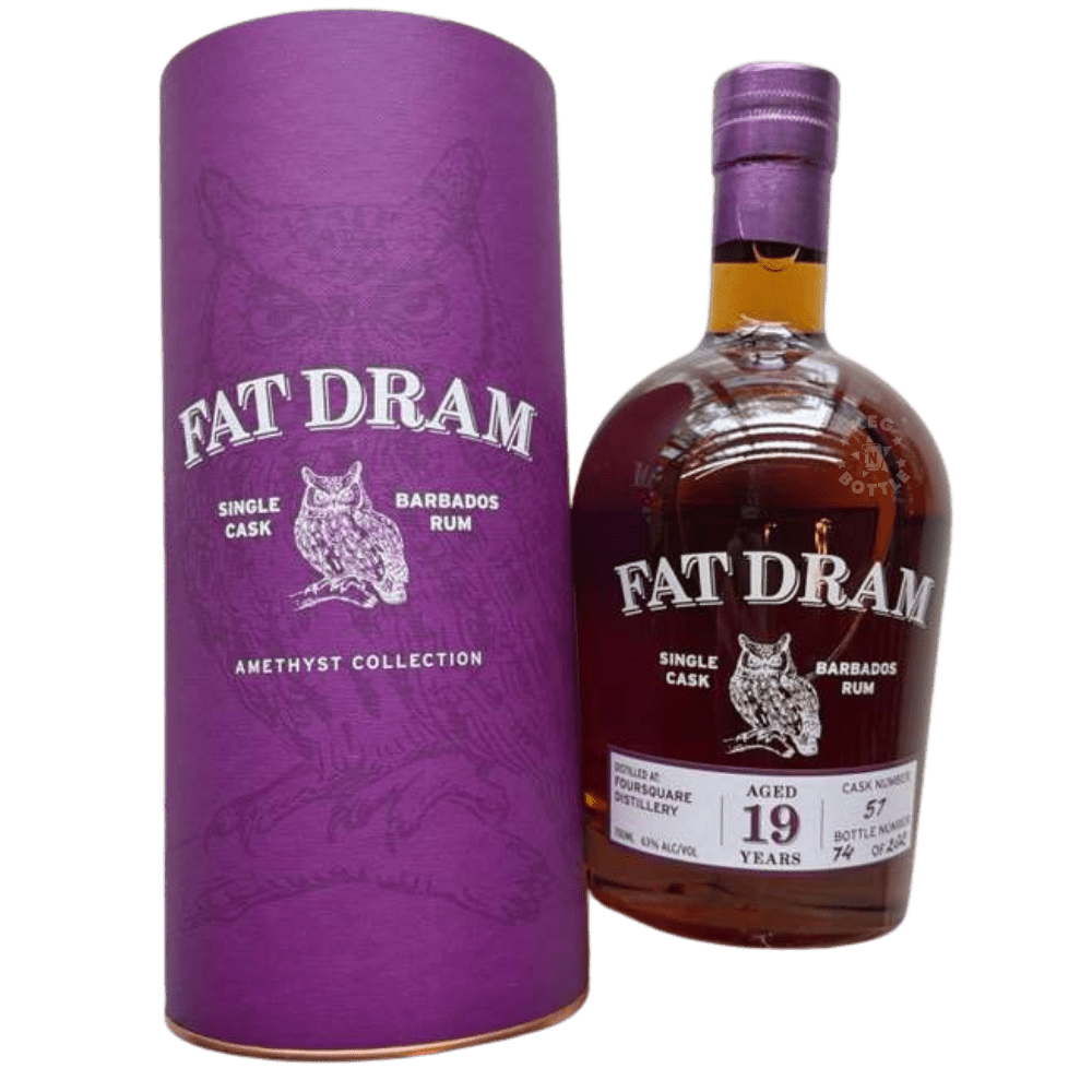 Fat Dram Foursquare 19 Year Single Single Cask Rum (750mL)