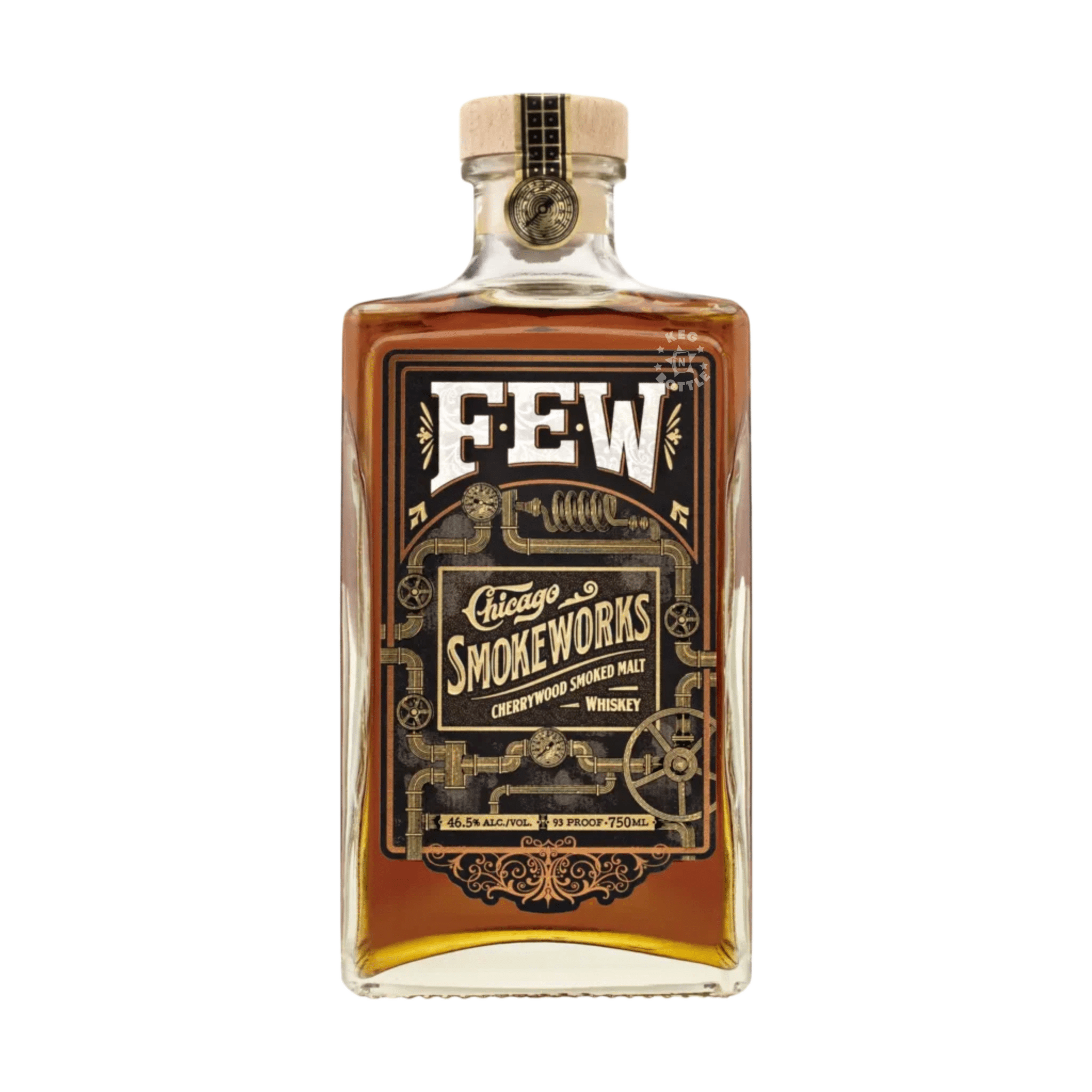 FEW Spirits Chicago Smokeworks Whiskey (750 ml) - Keg N Bottle