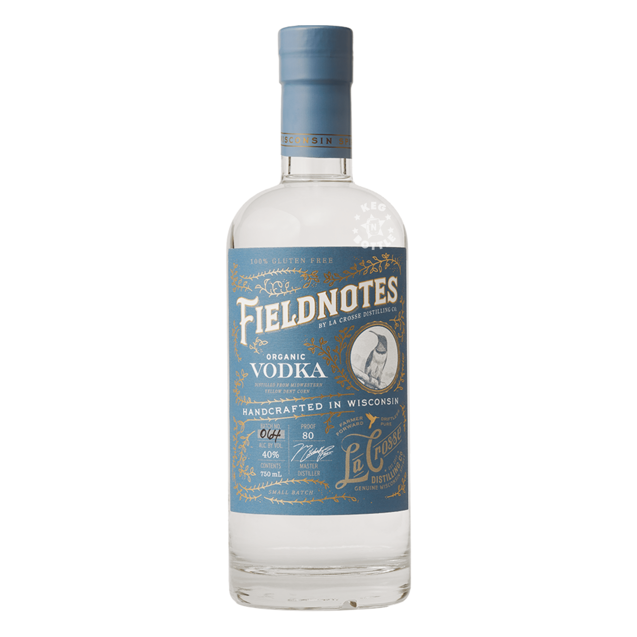 Field Notes Organic Vodka (750 ml) - Keg N Bottle