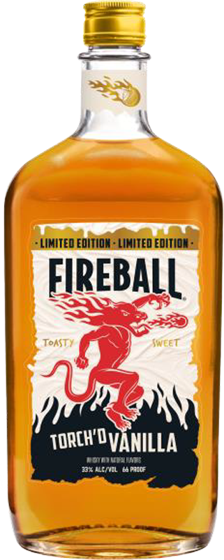 Fireball Torch'D Vanilla Whiskey (750mL) | Keg N Bottle