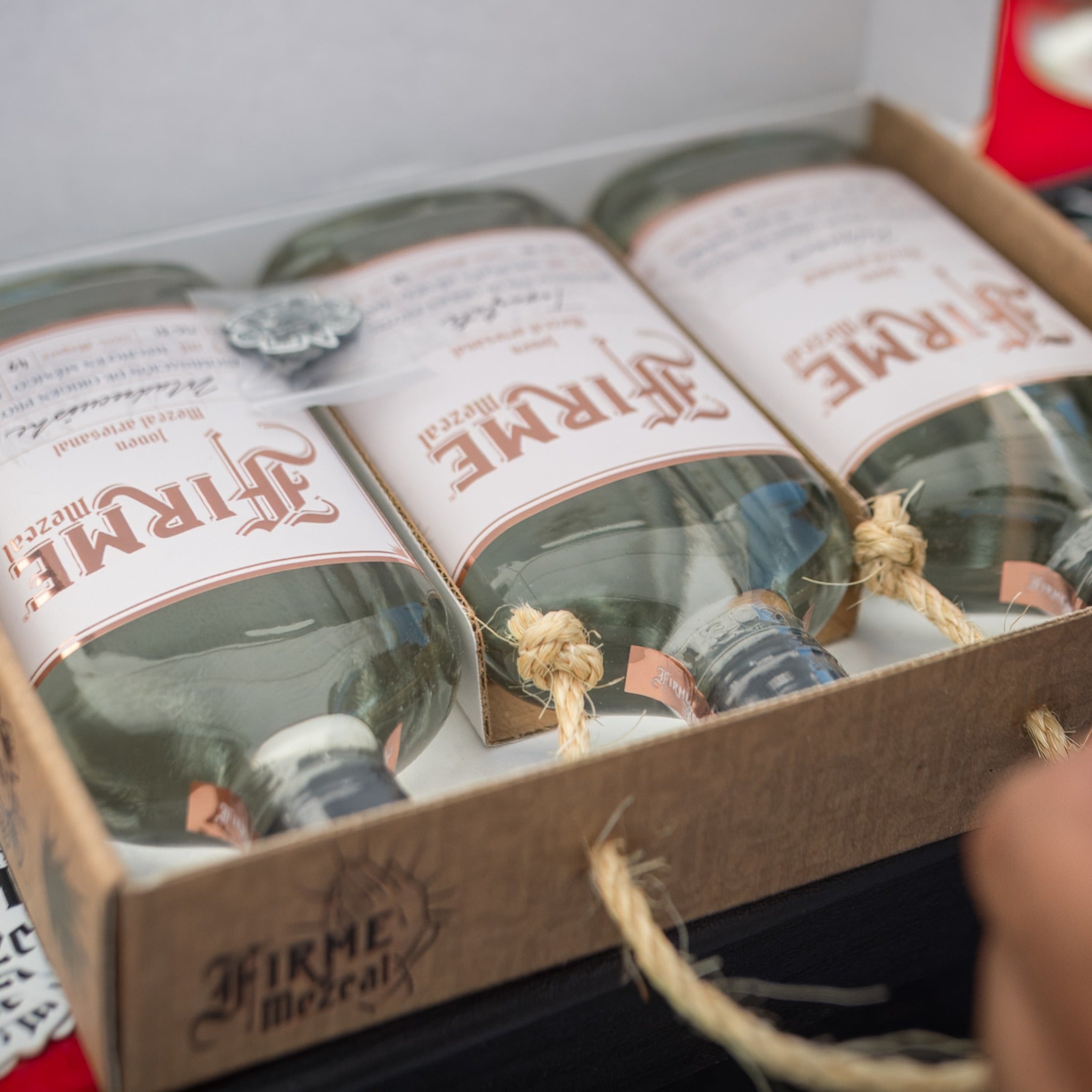 Firme Mezcal Limited Edition Gift Box (3 x 375 ml) - Keg N Bottle