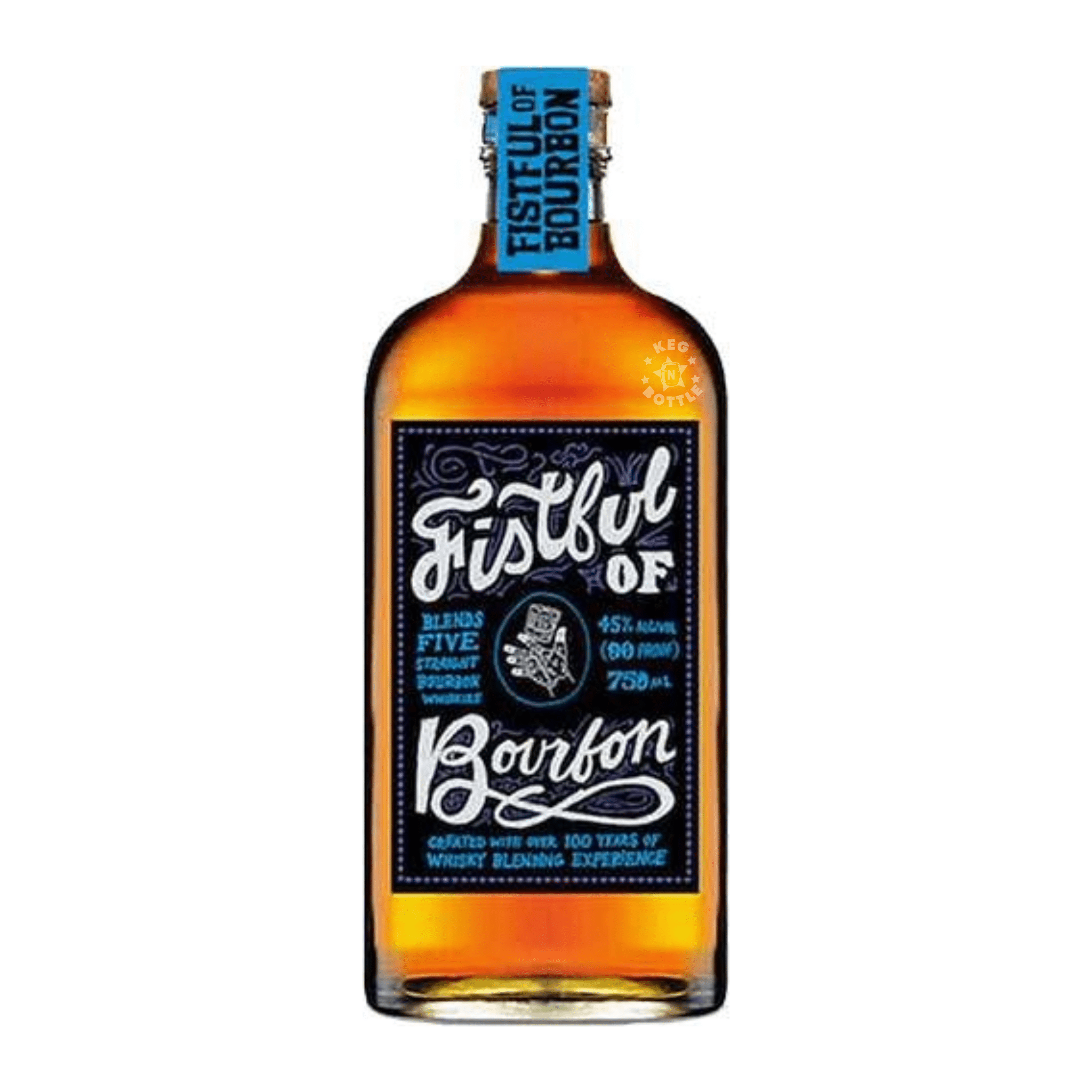 Fistful of Bourbon Five Blend Straight Bourbon Whiskey (750 ml) | Keg N Bottle