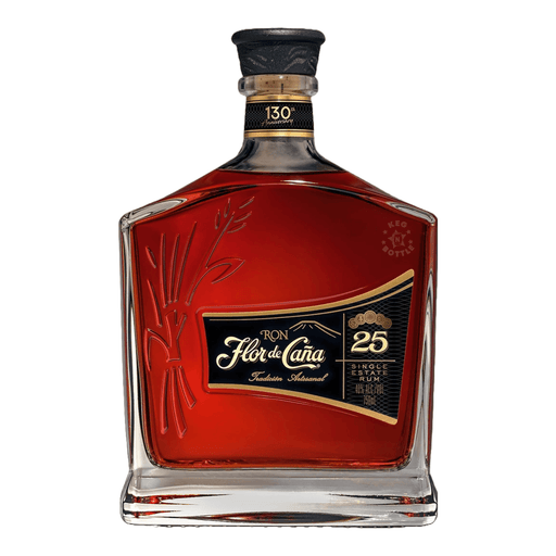 Flor de Cana 25 Year Centenario Gold Rum (750 ml) | Keg N Bottle