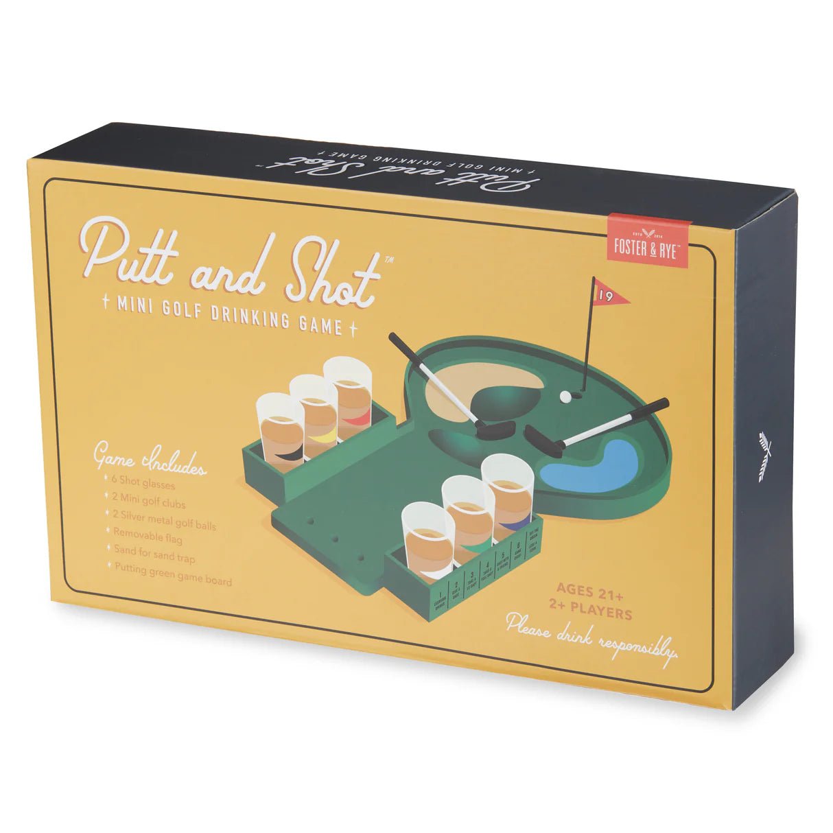 Foster & Rye Putt & Shot Mini Golf | Keg N Bottle