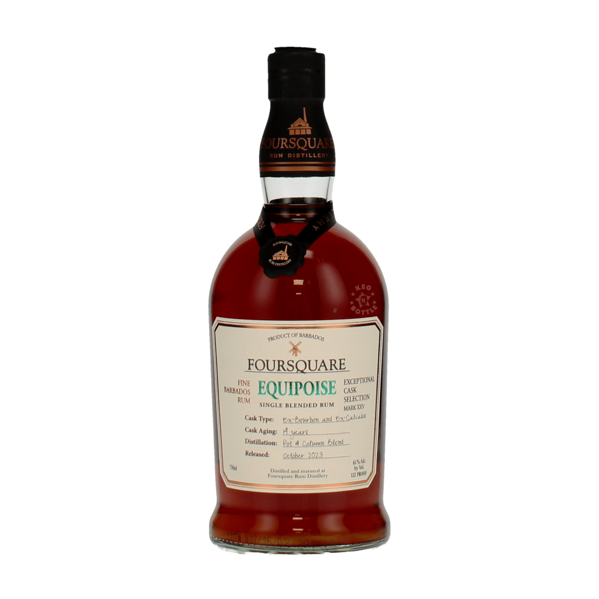 Foursquare Equipoise Single Blended Rum (750 ml) - Keg N Bottle