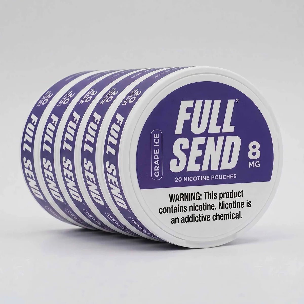 Full Send Grape Ice 8mg Roll | Keg N Bottle