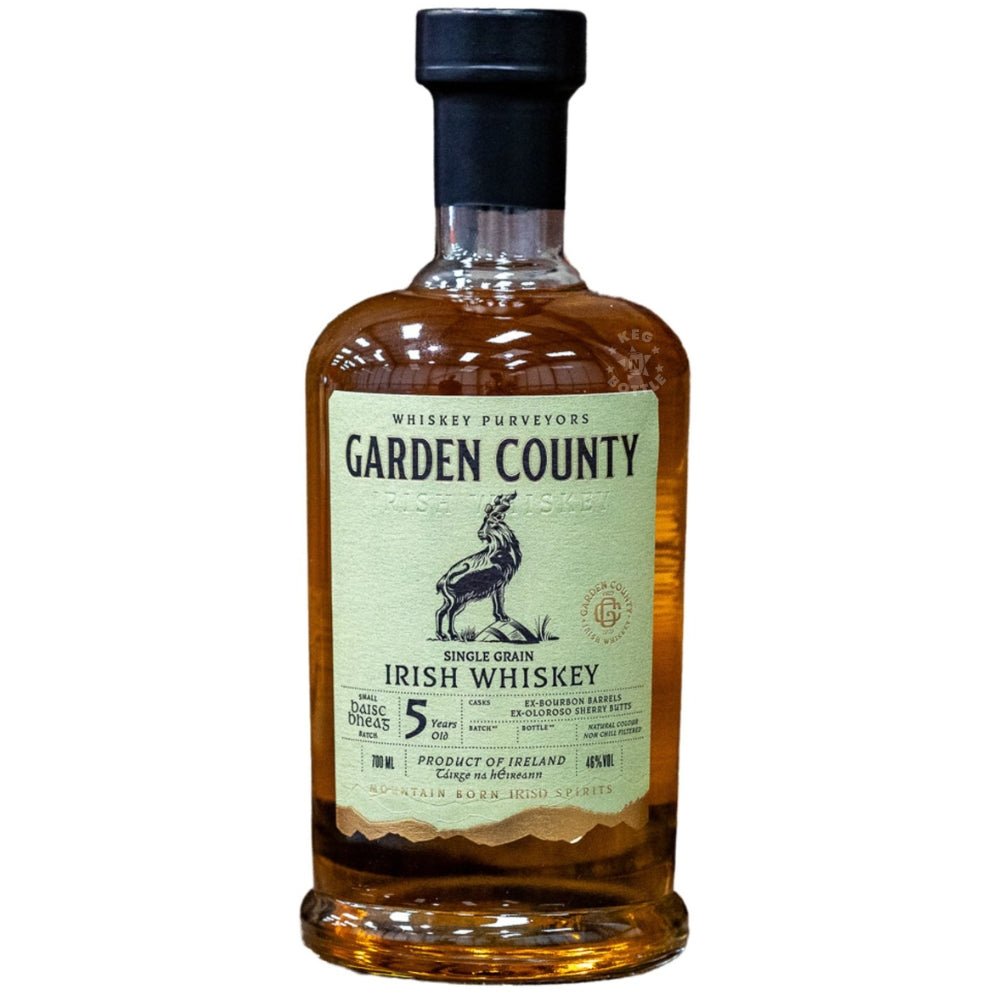 Garden County 5 Year Single Grain Irish Whiskey 700 ml bottle