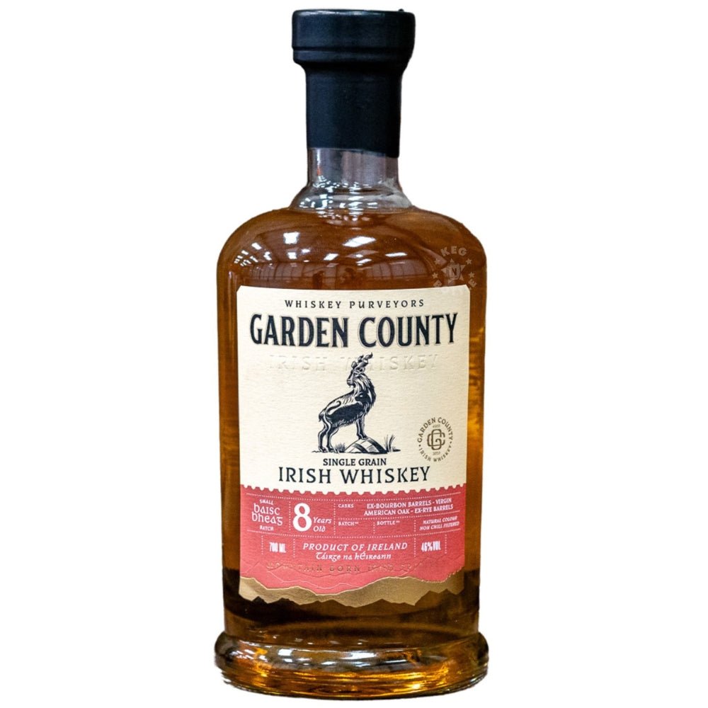 Garden County 8 Year Single Grain Irish Whiskey 700 ml bottle