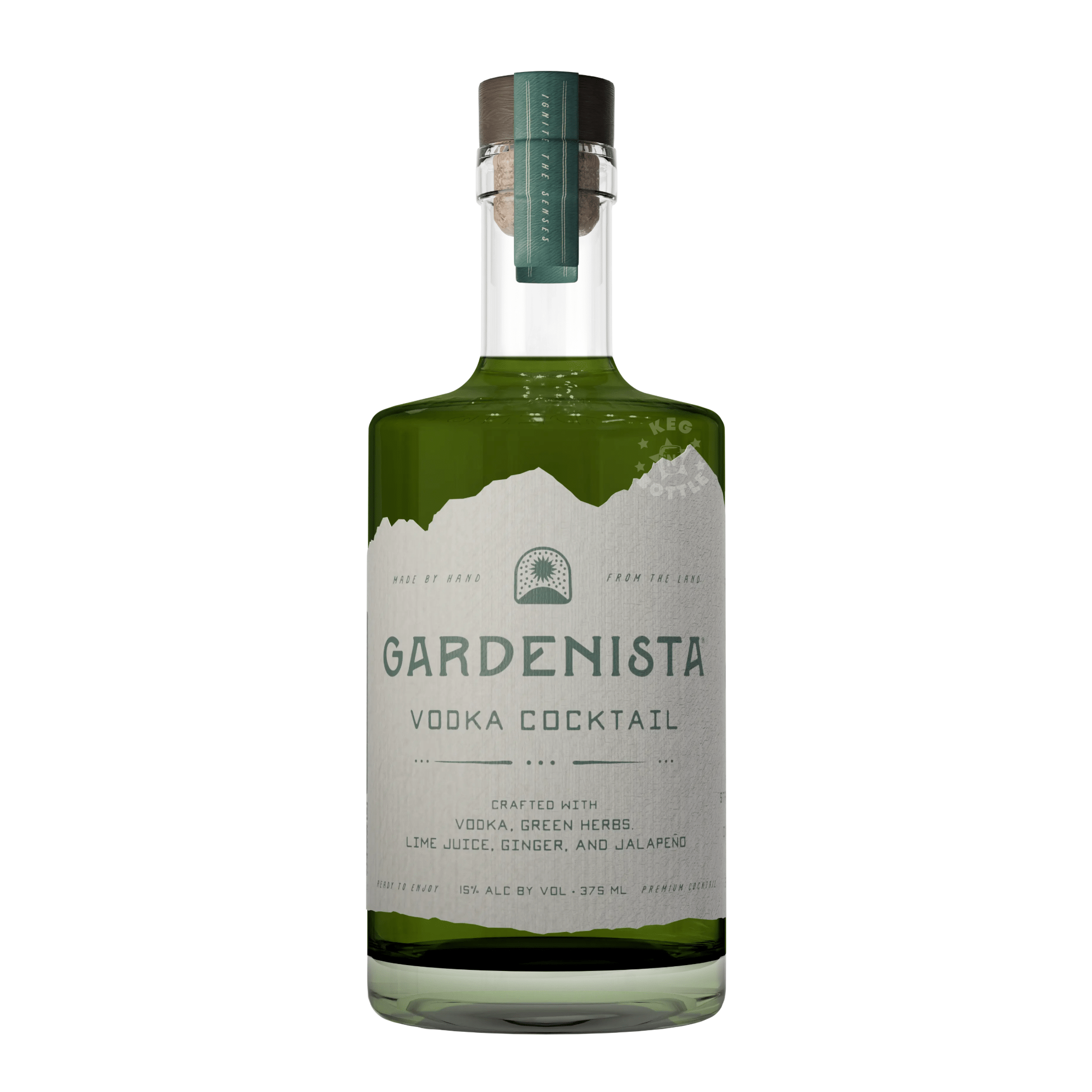 Gardenista Vodka Cocktail (375 ml) - Keg N Bottle