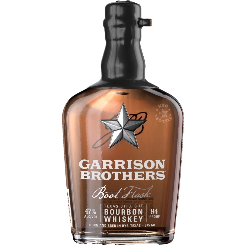 Garrison Brothers Boot Flask Texas Straight Bourbon Whiskey (375mL)