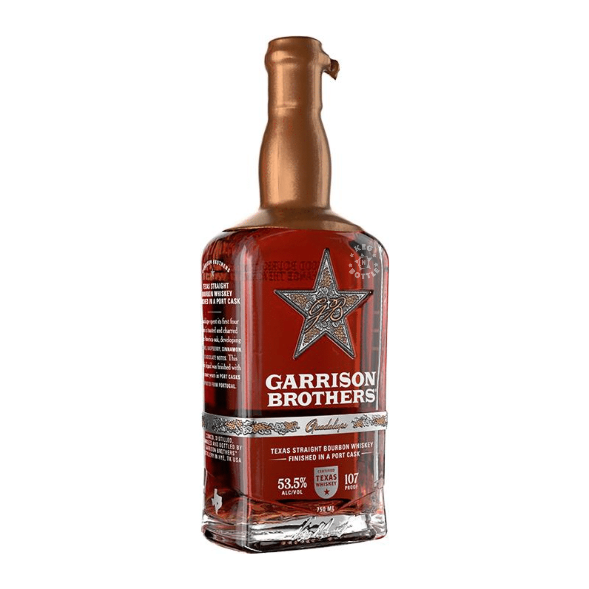 Garrison Brothers Guadalupe Bourbon Whiskey (750 ml) - Keg N Bottle