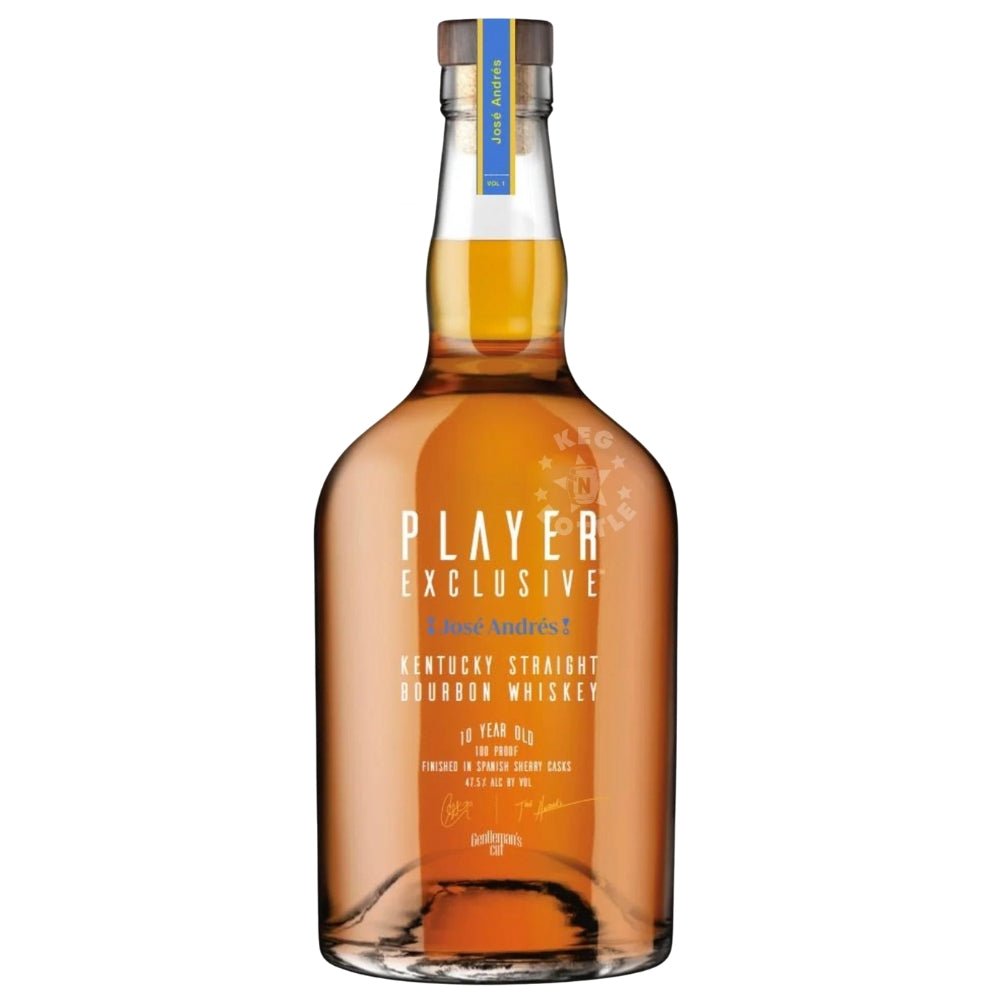 Gentleman’s Cut Player Exclusive: Jose Andres Kentucky 10 Year Straight Bourbon (750 ml)