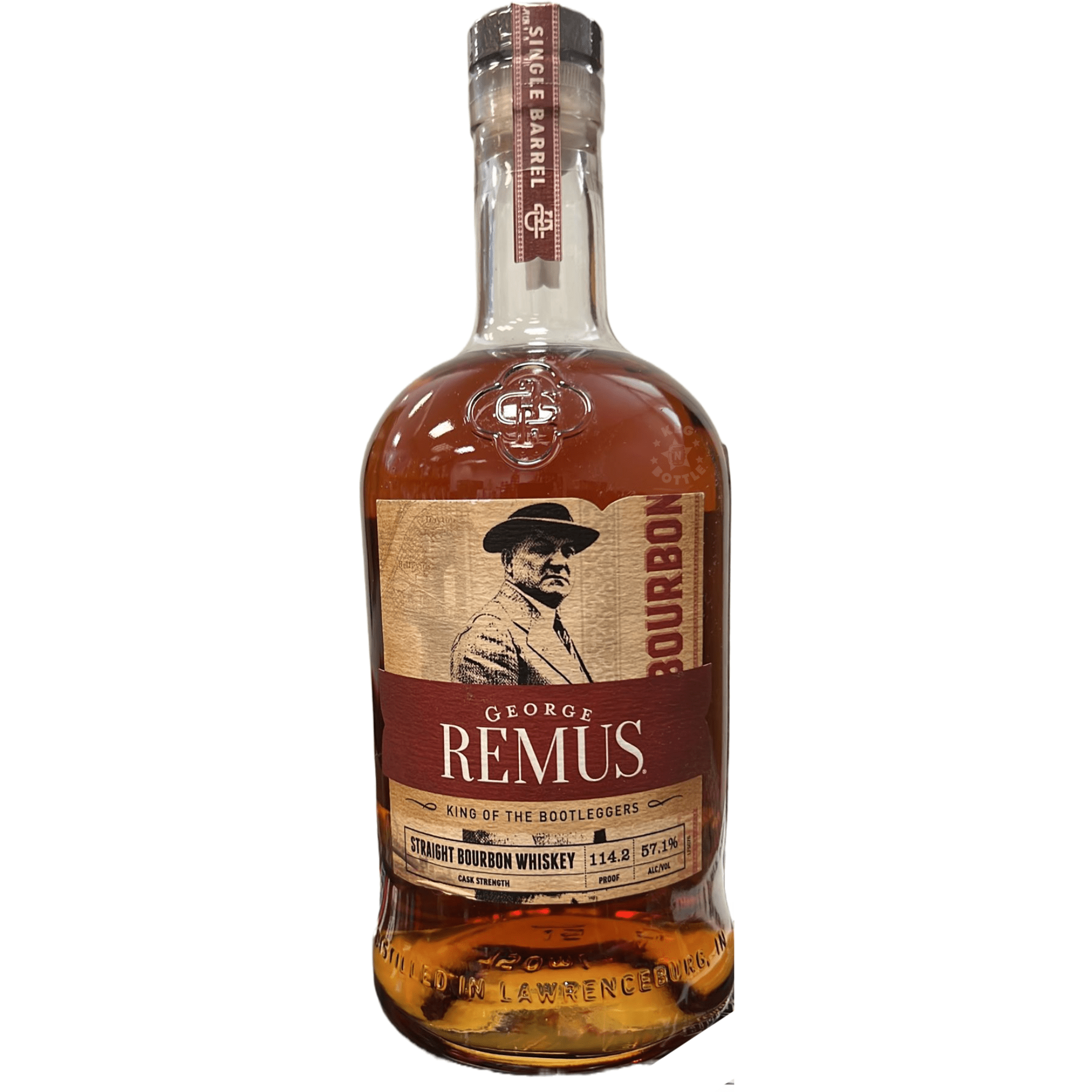 George Remus Bourbon Whiskey - Keg N Bottle & San Diego Distillers Barrel Pick (750 ml) | Keg N Bottle