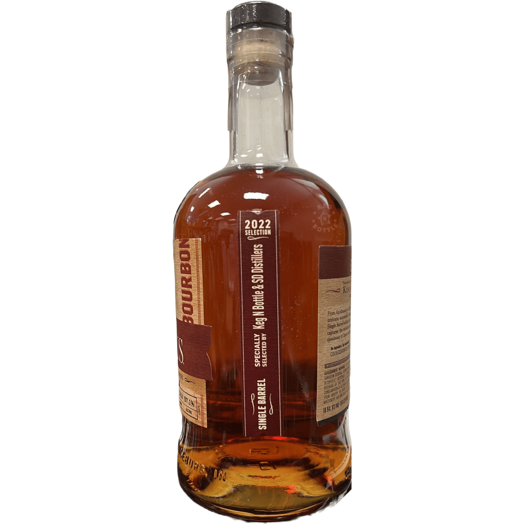 George Remus Bourbon Whiskey - Keg N Bottle & San Diego Distillers Barrel Pick (750 ml) | Keg N Bottle