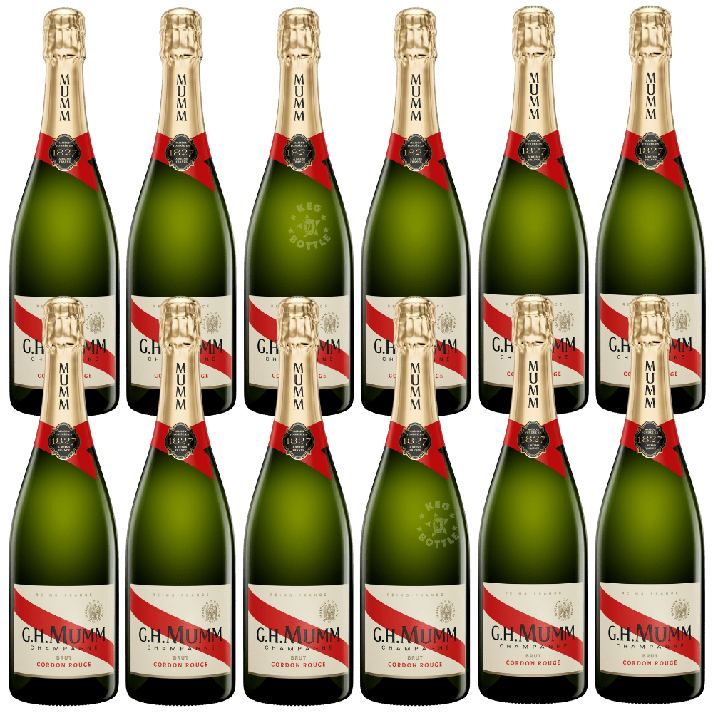 G.H. Mumm - Cordon Rouge - Brut Champagne  (12 Pack)